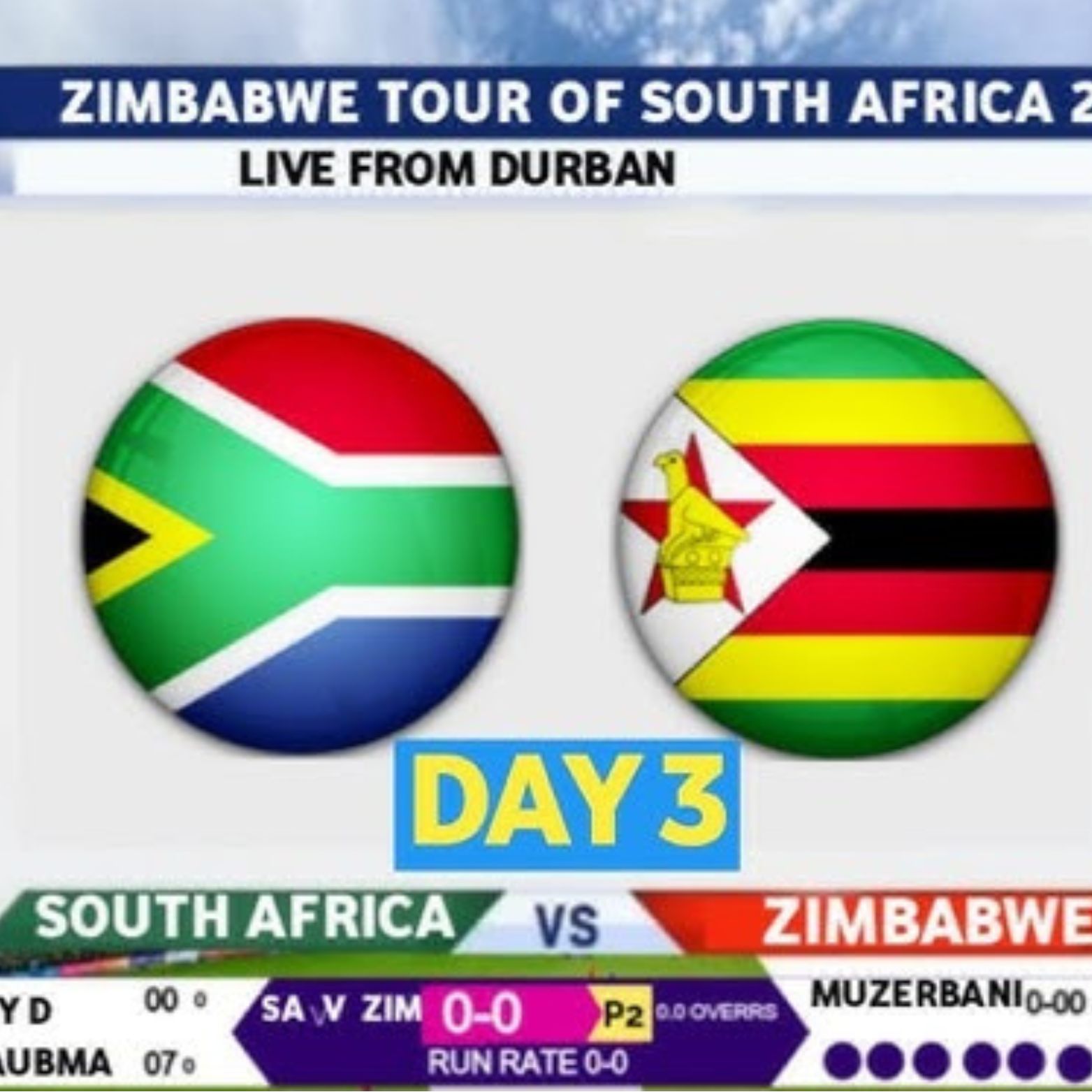 South Africa vs. Zimbabwe